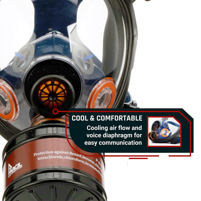 Buy ST-100X Full Face Survival Respirator Gas Mask with